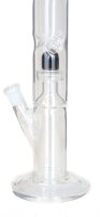 Dreamliner Glasbong 14,5er - H 30 cm D 40 mm mit Percolator & Knick - ICE