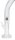 Dreamliner Glasbong 14,5er - H 30 cm D 40 mm mit Percolator & Knick - ICE