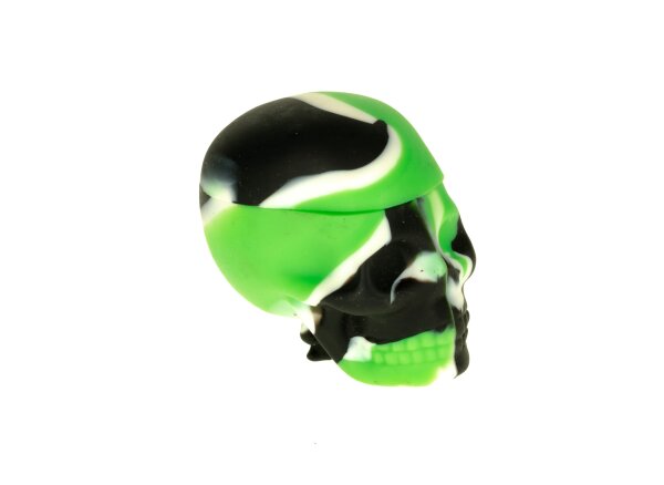 Jelly Joker - Silikondose - Totenkopf - Gün/Schwarz/Weiß