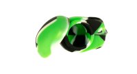Jelly Joker - Silikondose - Totenkopf - Gün/Schwarz/Weiß