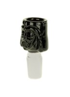 Glaskopf 18,8er - Darth Vader - Schwarz