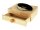 Black Leaf Mischebrettchen m. Schublade u. Einhand-Wiegemesser