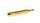 Metallpfeife Budbomb Original - gold - L 10,2 cm
