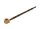 Holzpfeife "Zippsy" mit Steinkopf eckig - L 27 cm