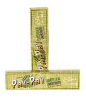 Pay-Pay GoGreen - unbleached - King Size Slim + 50 Blättchen + 50 Filtertips