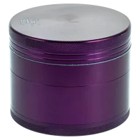 Black Leaf Pollinator Grinder 4tlg - "Gigant" D 90 mm H 70 mm - Lila