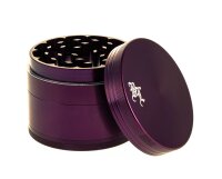 Black Leaf Pollinator Grinder 4tlg - "Gigant" D 90 mm H 70 mm - Lila