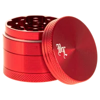 Black Leaf Pollinatorgrinder - 4tlg. D 40 mm H 35 mm - Rot