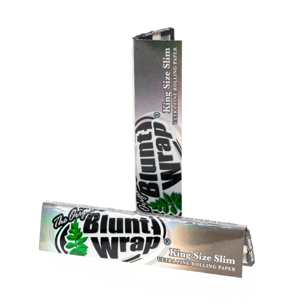 Blunt Wrap Ultra Fine - Silver - King Size Slim - 33 Blättchen
