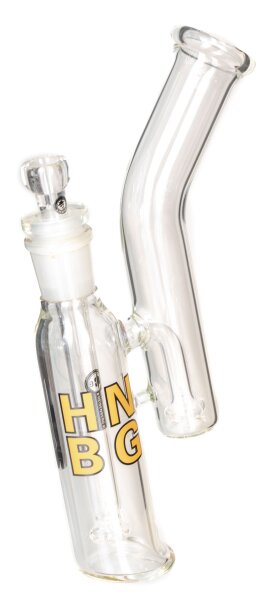 Heisenberg Glasbong 29,2er auf18,8er - Double Bubble Bong 3.0 - H 29 cm WS 5 mm 1x Dusch-Percolator
