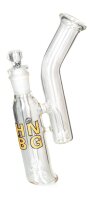 Heisenberg Glasbong 29,2er auf18,8er - Double Bubble Bong 3.0 - H 29 cm WS 5 mm 1x Dusch-Percolator