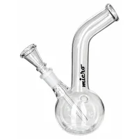 Micro Glasbong Bowl+Knick H 18 cm NS 14,5 D 22 mm