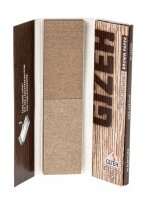 GIZEH Brown - King Size Slim - 34 Blättchen + 34 Filtertips