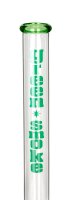 BamBamBhole Glasbong 18,8er H 46 cm gerader aufbau "Green Smoke"