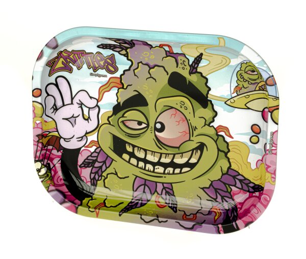Rolling Tray - Zkittlez - 18x14x1,5x2 cm - Mini