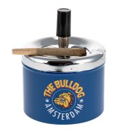 Schleuder Aschenbecher "Bulldog" D 10 cm - Blau
