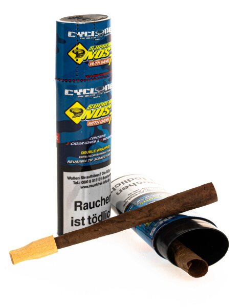 Cyclones Blunt Xtra Slo - Supreme NOS- 2x Tabakblunt (fruchtige Mango)