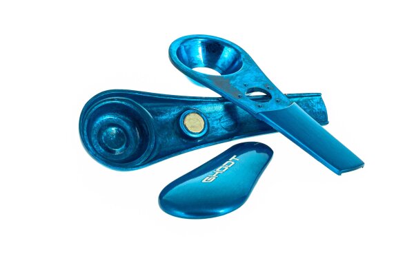 Purpfeife Spoon "GHODT" L 10 cm - Blau
