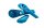 Purpfeife Spoon "GHODT" L 10 cm - Blau