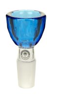 Heisenberg/Weedstar Glaskopf 18,8er - Diamond Bowl - Blau