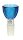 Heisenberg/Weedstar Glaskopf 18,8er - Diamond Bowl - Blau