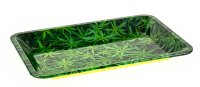 Rolling Tray "Leafs" 18x12 cm - Mini