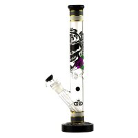 Grace Glass Glasbong - Hammer Series Heavy Black Death - 29,2er/18,8er H 48 cm D 51 mm