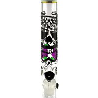 Grace Glass Glasbong - Hammer Series Heavy Black Death - 29,2er/18,8er H 48 cm D 51 mm