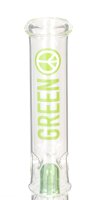 Greenline Glasbong 14,5er - mit Percolator - H 35 cm D 40 mm - ICE