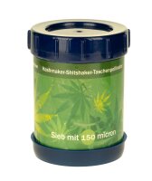 Hashmaker/Pollenshaker - Kunststoff - Maschenweite 150µ - H 11 cm D 7,5 cm