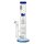 Thug Life Glasbong 18,8er - 4x Percolator (Honeycomb, Showerhead) - H 36 cm D51 mm - Blau - ICE
