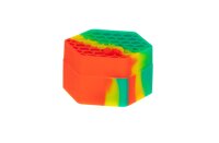 Heisenberg Silikondose - Hexa (Honigwabe) - D 48 mm - Rot Gelb Grün