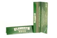 Elements Green - King Size Slim - 32 Blättchen