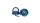 GHODT Pollinatorgrinder - Notch - 4tlg. D 50 mm H 40 mm - Blau