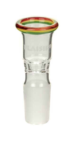 Plaisir Glaskopf 18,8er "Rasta" Mittel/Rund