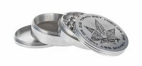 Space Pollinatorgrinder - Ghodt- 100 mm - mit Logo - Silber