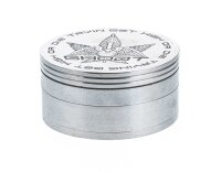 Space Pollinatorgrinder - Ghodt- 100 mm - mit Logo - Silber