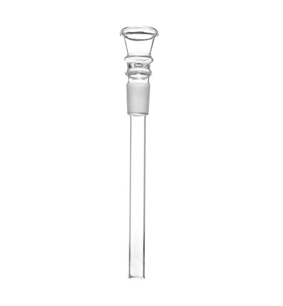 Glas Kupplung 18,8er mit festem Glaskopf L 11 cm (D1)