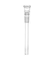 Glas Kupplung 18,8er mit festem Glaskopf L 11 cm (D1)