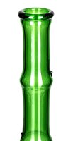 Black Leaf Glasbong "Panda" 18,8er/14,5er H 40 cm D 40 mm WS 5 mm - Grün - Bambus Style