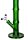 Black Leaf Glasbong "Panda" 18,8er/14,5er H 40 cm D 40 mm WS 5 mm - Grün - Bambus Style