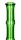 Black Leaf Glasbong "Panda" 18,8er/14,5er H 40 cm D 40 mm WS 5 mm - Grün - Bambus Style