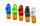 Dosierer/Portionierer Acryl - dunkle Flasche, mittel - versch. Farben - L 5,5 cm