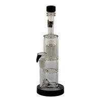 Thug Life Glasbong 14,5er - Multi Percolator Black - H 28 cm D 22 mm