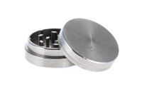 Black Leaf Edelstahlgrinder 2tl - D 38 mm H 15 mm - ink. Samtbeutel