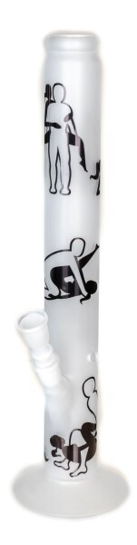 Kamasutra Glasbong > 18,8er H 42 cm; D 50 mm gerader aufbau