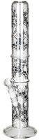 Glasbong 18,8er H 50 cm D 65 mm; gerader aufbau; Skull