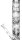 Glasbong 18,8er H 50 cm D 65 mm; gerader aufbau; Skull