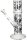 Glasbong 18,8er H 50 cm D 65 mm; gerader aufbau; Skull