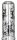 Glasbong 18,8er H 50 cm D 65 mm; gerader aufbau; Skull
